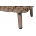 Conjunto de Sofá de 4 peças em Alumínio e Rattan Sintético Conjunto de Sofá de 4 peças em Alumínio e Rattan Sintético