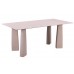 Mesa de centro de MDF e fibra de vidro 