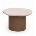 Mesa de centro de MDF e fibra de vidro 