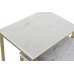 Mesa Auxiliar Set 3 Mármore Ferro
