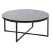 Mesa Café MDF Metal Semelhante Mármore Mesa Café MDF Metal Semelhante Mármore