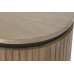 Mesa de Cabeceira Paulownia Metal