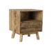 Mesa de Cabeceira Madeira Reciclada