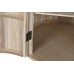 Mesa Redonda Paulownia com Porta