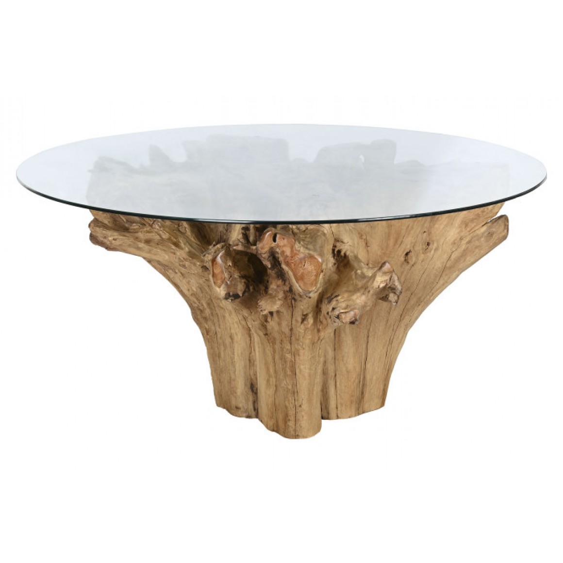 Mesa de Jantar Raiz de Teca Mesa de Jantar Raiz de Teca